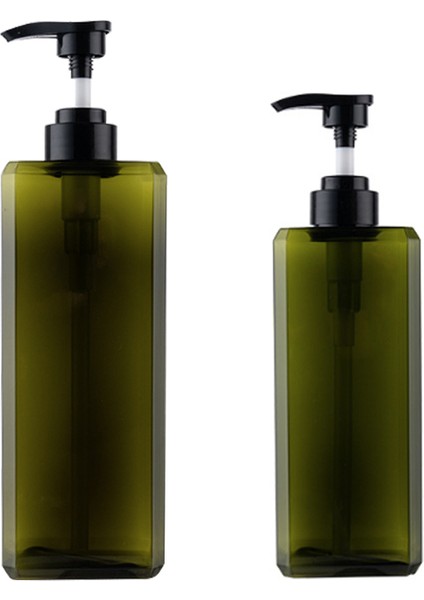 Kahverengi Tarzı 800ML ml Sabunluk Şişesi Büyük Kapasiteli Losyon Dispenseri Itme Tipi Banyo Şampuanı Vücut Yıkama Şişesi Doldurulabilir Şişe (Yurt Dışından) modelleri