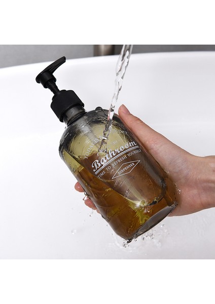 H Tarzı 500 ml Banyo Sabunluk Doldurulabilir Şampuan Duş Jeli Şişe Çok Amaçlı Sıvı Saklama Kabı Şişeleri Bathkitch Için (Yurt Dışından) indirimleri