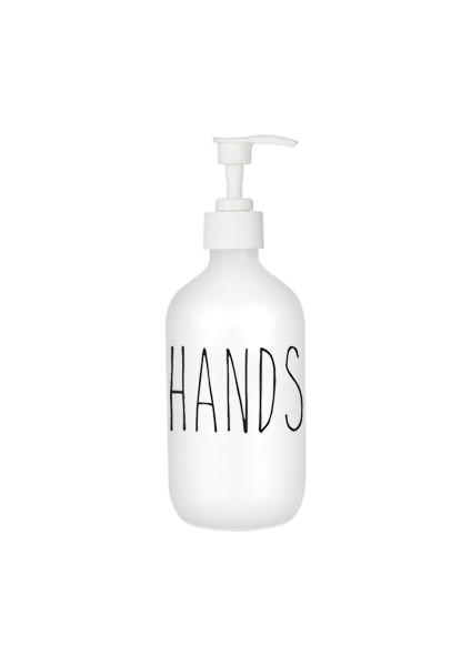 Kırmızı Stil 500 ml Banyo Mat Siyah El Sabunu Şişesi Mutfak Sabunluk Bulaşık Sabunu Şişesi Doldurulabilir Şişe Ev Dekorasyon (Yurt Dışından)