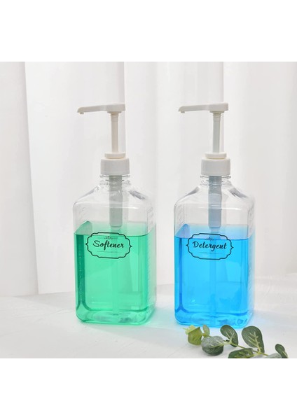 Bordo Tarzı Çamaşır Deterjan Dispenseri Etiketi Sabun Şişesi Etiketi Çamaşır Odası Çıkartmaları Çamaşır Tozu Kumaş Yumuşatıcı Su Geçirmez Etiket (Yurt Dışından) fırsatları