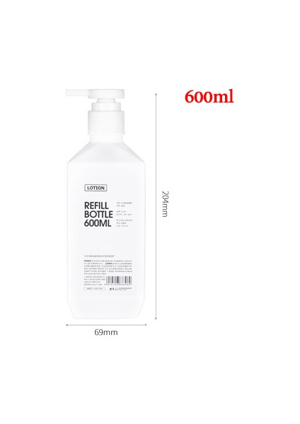 G Tarzı Taşınabilir Sabun Şişesi Sıvı El Basın Şişesi Banyo Duş Jeli Şampuan Losyon Saklama Kabı Şişesi (Yurt Dışından)