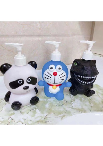 Dinozor Tarzı 300-350ML Karikatür Sıvı Sabunluk Dinozor Şampuan Dispenseri Sabun Şişesi Ev Duş Jeli Seyahat Losyon Şişesi Banyo Seti Aksesuarı (Yurt Dışından) fırsatları