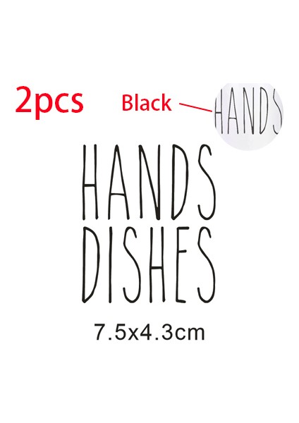 7,5x4,3cm Tarzı ml Sabunluk Şişe Bulaşık El Mutfak Pres Şişesi Doldurulabilir Seyahat Losyonu Alt Şişeleme Su Geçirmez Etiket (Yurt Dışından)