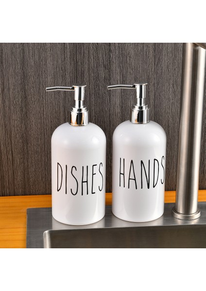 7,5x4,3cm Tarzı ml Sabunluk Şişe Bulaşık El Mutfak Pres Şişesi Doldurulabilir Seyahat Losyonu Alt Şişeleme Su Geçirmez Etiket (Yurt Dışından) fırsatları