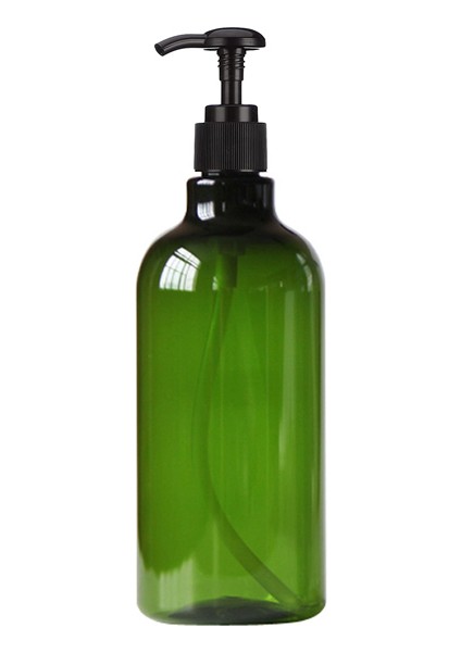 F Tarzı Banyo Şampuanı Pompa Şişesi Doldurulabilir 16.9 Oz Duş Jeli Dispenseri Büyük Kapasiteli Losyon Boş Şişe Su Geçirmez Etiketli (Yurt Dışından)