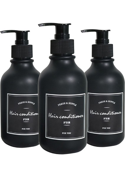 Beyaz Stil 300 ml Banyo Losyonu Dağıtılan Boş Şişe Şampuan Duş Jeli Plastik Şişe Ev Depolama Şişesi (Yurt Dışından) indirimleri