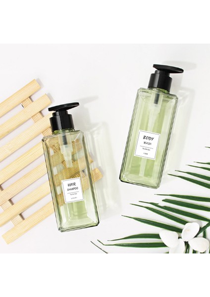 No.1 Stili 1 Takım Seyahat Losyonu Şişe Etiketleri Su Geçirmez Dağıtıcı Etiket Seti Şampuan Vücut Losyonu Banyo El Sabunu Kremi Etiketleri (Yurt Dışından) indirimleri