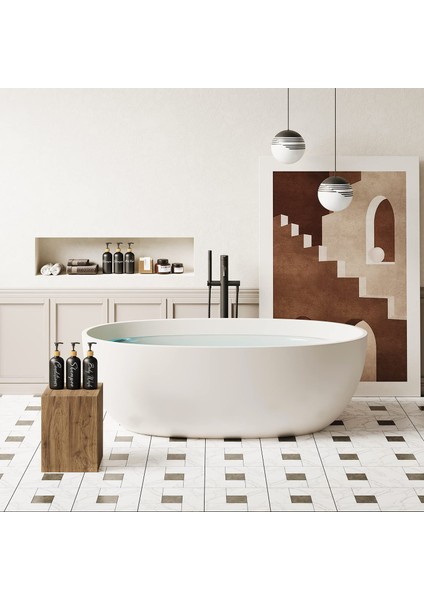 Net Stil Mat Siyah Doldurulabilir Şampuan Şişesi Bambu Pompalı Şampuan ve Duş Duvarı Için Saç Kremi Dispenseri Şampuan Dispenseri 500 ml (Yurt Dışından) fırsatları