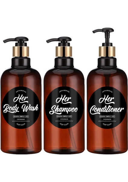 H Tarzı Altın Pompa Sabunluk Bulaşık Sabunu Şişesi Büyük Kapasiteli Banyo Şampuanı Duş Jeli Losyon Depolama Boş Şişe 500 ml (Yurt Dışından) indirimleri