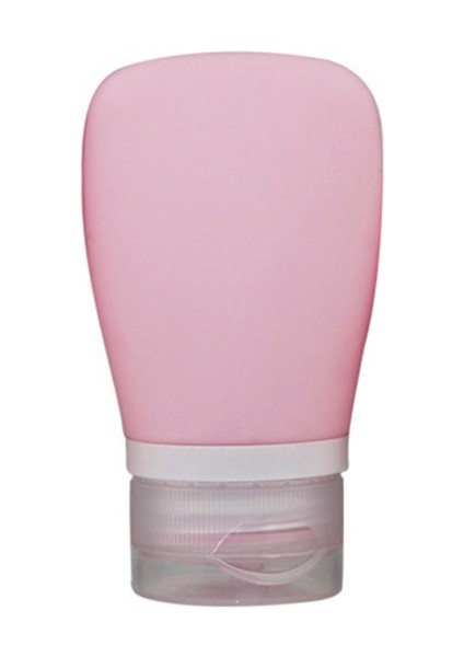 Pembe Tarzı 30ML ml Seyahat Silikon Dağıtım Şişesi Sızdırmaz Ev Seyahat Seti Yüz Temizleyici Kozmetik Konteyner Losyon Saklama Şişesi (Yurt Dışından)