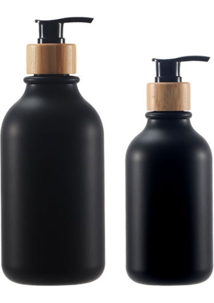 2-B Tarzı 500ML 1 Adet Sabun Pompalı Dağıtıcı Banyo Şampuanı Mutfak Bulaşık Sabunu Ahşap Pompa Şişesi Dolum Duş Jeli El Sıvı Saklama Kabı (Yurt Dışından) fırsatları