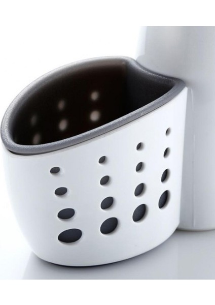 Beyaz Stil 400 ml 400ML Bulaşık Sabunu Şişesi Sünger Tutucu ile Mutfak Doldurulabilir Sıvı Sabunluk El Sabunu Losyon Konteyner Çiftlik Evi Deco Için (Yurt Dışından) modelleri