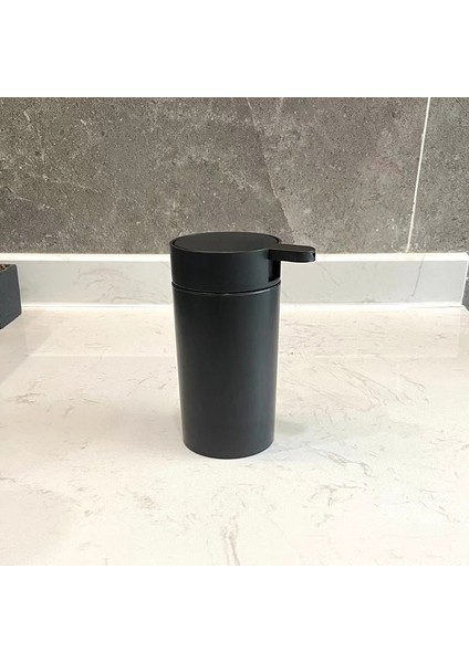 Siyah Stil 320 ml Plastik Banyo Sıvı Sabunluklar Banyo Aksesuarları El Temizleyici Duş Jeli Şampuan Şişesi (Yurt Dışından)