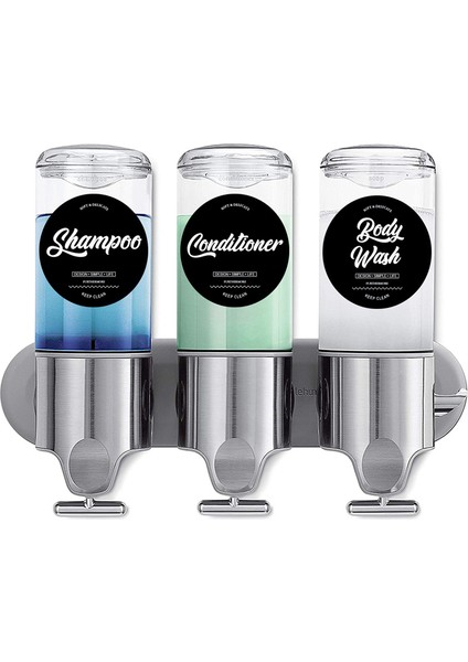 B-Siyah Tarzı Su Geçirmez Dağıtıcı Şişe Etiketleri Şampuan Kremi El Yıkama Duş Şişe Çıkartmalar Çıkarılabilir Banyo Dekorasyon Dağıtıcı (Yurt Dışından) modelleri