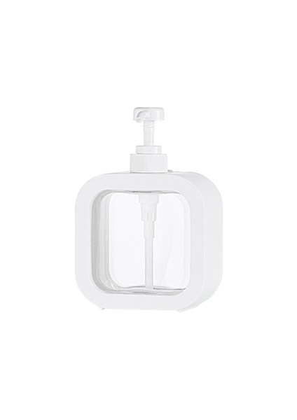Beyaz Stil 500 ml Ev Sıvı Sabunluk Şampuan El Sabunu Çamaşır Sıvısı Alt Şişeleme Pres Tipi Banyo Duş Jeli Şişe ml (Yurt Dışından)