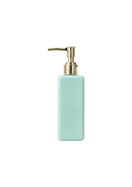 Yeşil Tarzı 250 ml Sabunluk Şişe Kare Şampuan Kremi Depolama Şişesi Seyahat Depolama Doldurulabilir Şişe Banyo Aksesuarları (Yurt Dışından)