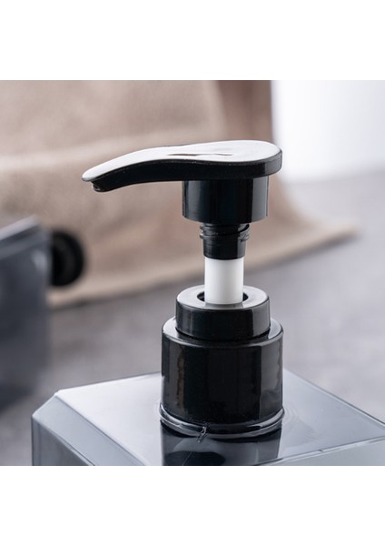 Beyaz Stil 800ML ml Sabunluk Şişesi Büyük Kapasiteli Losyon Dispenseri Itme Tipi Banyo Şampuanı Vücut Yıkama Şişesi Doldurulabilir Şişe (Yurt Dışından) fırsatları