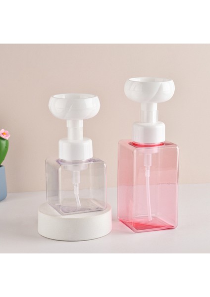 Bir Stil Çiçek Şekli Köpük Sabunluk Köpük Pompası Plastik Şeffaf Şişe Seyahat Duş Jeli Köpük Pompası Şişe Banyo Için (Yurt Dışından) indirimleri