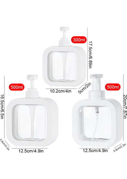 Dağıtıcı-Mor Tarzı 500 ml Losyon Dispenseri Köpük Şampuan Şişeleri Eller Yemekleri Çamaşır Deterjan Dispenseri Konteyner Banyo Mutfak Sabun Organizatör (Yurt Dışından) modelleri
