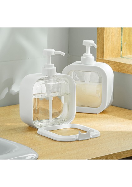 Dağıtıcı-Mor Tarzı 500 ml Losyon Dispenseri Köpük Şampuan Şişeleri Eller Yemekleri Çamaşır Deterjan Dispenseri Konteyner Banyo Mutfak Sabun Organizatör (Yurt Dışından) fırsatları