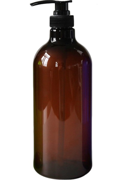 Kahverengi Tarzı Şampuan L Şampuan Vücut Yıkama Saç Kremi Basın Şişeleri Sabunluk Sıvı Losyon Kabı Banyo Duş Doldurulabilir Şişe (Yurt Dışından)