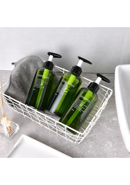 Net Stil 300ML 3 Adet Banyo Şampuanı Sabunluk Şişesi Büyük Kapasiteli ml Pres Tipi Losyon Boş Şişe (Yurt Dışından) modelleri