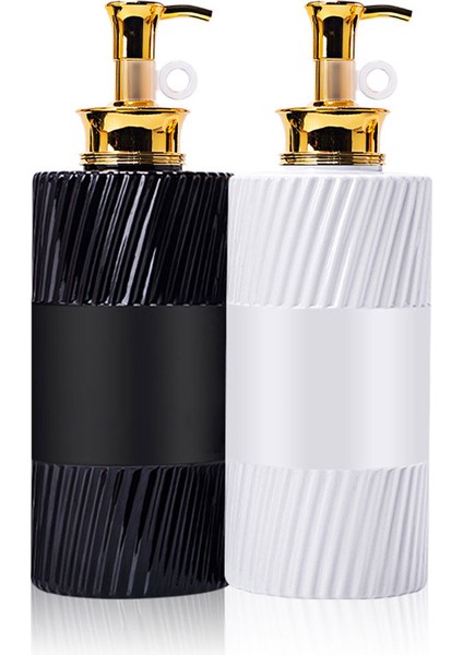 B Tarzı 500 ml ml Banyo Şampuan Şişesi Doldurulabilir Sabunluk Şişeleri Kitchenbathroom Şampuan Duş Jeli Sıvı Konteyner (Yurt Dışından) modelleri