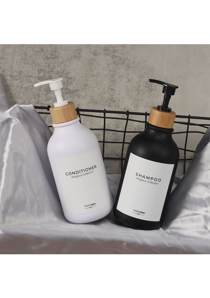 B-Beyaz Tarzı 500ML ml Sabunluk Kalınlaşmış Doldurulabilir Şampuan Pompası Şişesi Losyon Kabı Sabun Pompası Tankı El Yıkama Banyo Aksesuarları (Yurt Dışından) modelleri