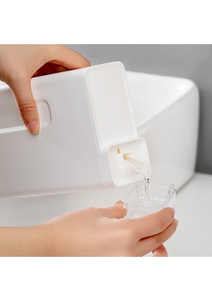 E Tarzı Doldurulabilir Çamaşır Sabunu Dağıtıcı Boş Kaplar Çamaşır Tozu Deterjanı Yumuşatıcı Şişesi Çamaşır Boncuk Saklama Kutusu (Yurt Dışından) indirimleri