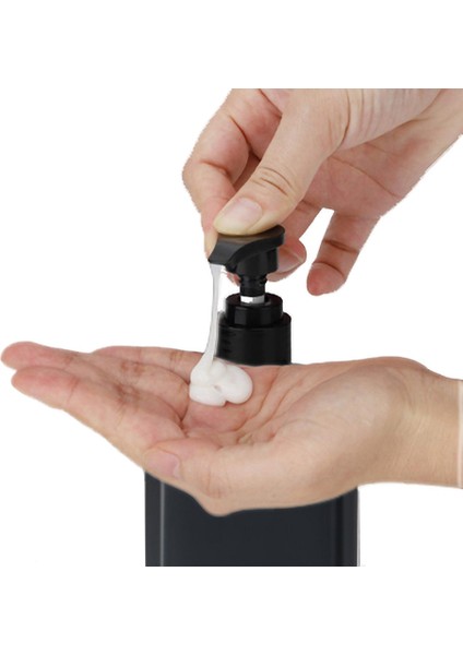 Net Stil Doldurulabilir Pompa Şişeleri Losyonlar ve Kremler Için Plastik Pompa Şişeleri El Temizleyici Sabun Şampuan Saç Kremi 500ML Için Dispenser (Yurt Dışından) modelleri