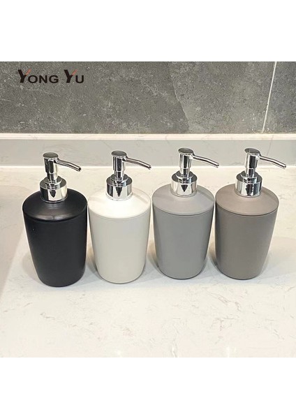 Fildişi Tarzı Plastik Banyo Sıvı Sabunluklar 340ML Banyo Aksesuarları El Temizleyici Duş Jeli Şampuan Şişesi (Yurt Dışından) fiyatları