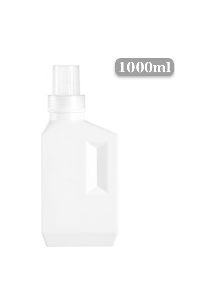 Turuncu Tarzı Çamaşır Deterjanı Saklama Şişesi Banyo Doldurulabilir Büyük Kapasiteli Yumuşatıcı Sıvı Dispenseri Çamaşır Malzemeleri ml (Yurt Dışından)