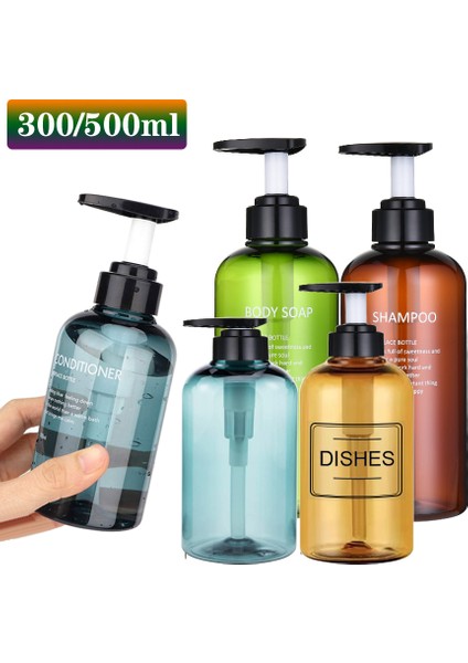 Beyaz Stil Banyo Sabunluk Baskı Şampuanı Saç Kremi Vücut Sabunu Şişesi Losyon Pres Dispenseri ml Su Geçirmez Etiketler (Yurt Dışından) modelleri