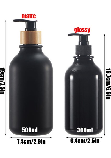 B-Beyaz-Mat Tarzı 300 ml Şampuan Sabunluk Şişe Kozmetik Losyon El Dezenfektanı Şampuan Kabı Vücut Yıkama Şişesi Mat Boş Dolum Şişesi (Yurt Dışından) modelleri