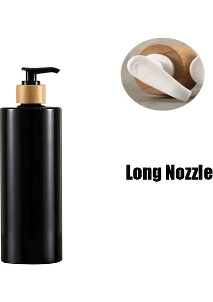 M.ö. Tarzı 300 ml ml Sabunluk Şişesi Bambu Pompa Şampuanı Vücut Yıkama Kremi Bulaşık Yıkama Kabı Dolum Losyonu Alt Şişeleme (Yurt Dışından)