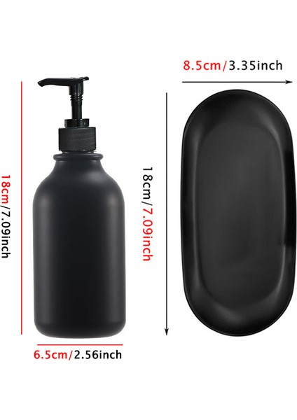 C Tarzı 300 ml 300 ml Mat Siyah Losyon Şişe Pompası Boş Şişe Şampuan Kabı Sabun Sıvı Dağıtıcı Doldurulabilir Kavanoz Banyo Aksesuarları (Yurt Dışından) fırsatları