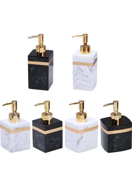 BEYAZ-400ML Tarzı Banyo Yıkama Odası El Sabunu Için Reçine Sabunluk Yeniden Kullanılabilir Losyon Pompa Şişesi (Yurt Dışından) fiyatları