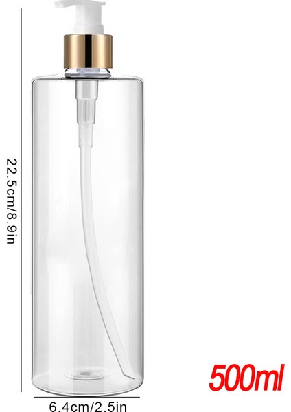 Şişe-F-2 Tarzı ml Doldurulabilir Sabunluk Şişe Etiketleri ile Banyo Duş Losyonu Şampuan Pompası Şişe Mutfak El Sabunu Kabı (Yurt Dışından)