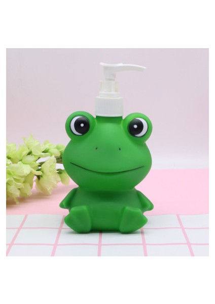 Kurbağa Tarzı 300-350ML Karikatür Sıvı Sabunluk Dinozor Şampuan Dispenseri Sabun Şişesi Ev Duş Jeli Seyahat Losyon Şişesi Banyo Seti Aksesuarı (Yurt Dışından)