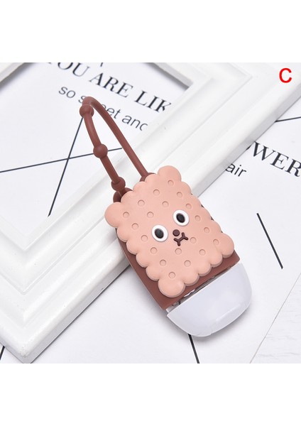 C Tarzı Sevimli Karikatür Plastik Banyo Bebek Duş El Temizleyici Şişe Seyahat Sabunluk 30 ml 1 Pc (Yurt Dışından)