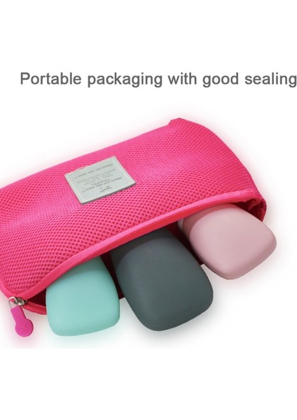 Gri Tarzı 90ML ml Seyahat Silikon Dağıtım Şişesi Sızdırmaz Ev Seyahat Seti Yüz Temizleyici Kozmetik Konteyner Losyon Saklama Şişesi (Yurt Dışından) fırsatları