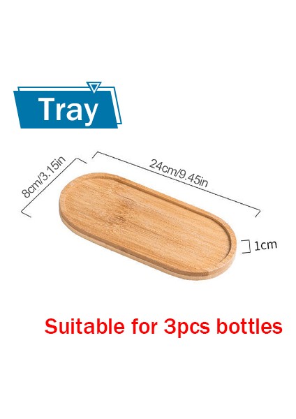 Tepsi Tarzı 500 ml Banyo Dağıtıcıları Doldurulabilir Şampuan Duş Jeli Şişe Sabunluk Basın Tipi Boş Şişe Seyahat Şişeleri Su Geçirmez Etiketler (Yurt Dışından)