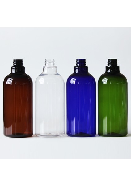 Bir Stil Şampuan 500ML Sabun Pompalı Şişe Dağıtıcı Banyo Doldurulabilir Şampuan Duş Kremi Konteyner Plastik Boş Şişeler (Yurt Dışından)