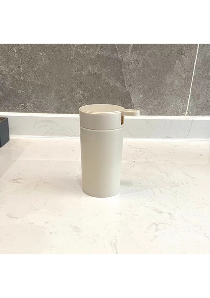 Haki Tarzı 320 ml Plastik Banyo Sıvı Sabunluklar Banyo Aksesuarları El Temizleyici Duş Jeli Şampuan Şişesi (Yurt Dışından)