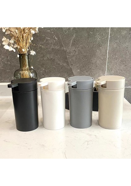 Haki Tarzı 320 ml Plastik Banyo Sıvı Sabunluklar Banyo Aksesuarları El Temizleyici Duş Jeli Şampuan Şişesi (Yurt Dışından) modelleri
