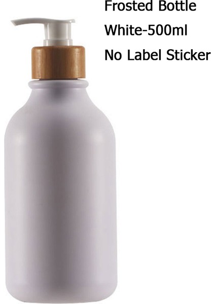 LW0006-1-WL Stili ml Sabun Pompalı Dağıtıcı Banyo Şampuanı Mutfak Bulaşık Ahşap Pompa Şişe Dolum Duş Jeli El Sıvı Saklama Kabı (Yurt Dışından)