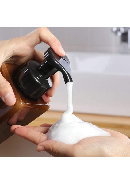 Tepsi Tarzı 650ML Köpük Sabunluk Banyo Köpük Şişe El Sabunu Kirpik Temizleyici Şampuan Doldurulabilir Şişe Seyahat Depolama Şişesi (Yurt Dışından) fırsatları