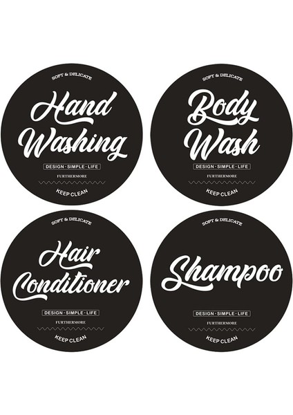 Şampuan Tarzı Su Geçirmez Baskılı Şişe Etiketi Sabunluk Etiketi Kendinden Yapışkanlı Sabun Losyon Şampuan Kremi Çiftlik Evi Banyo Mutfak (Yurt Dışından) fiyatları