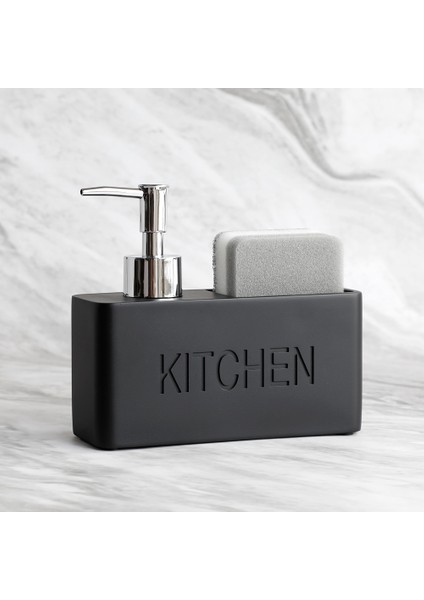 Sarı Stil NO.200 Boyutu Mutfak Için Bulaşık Sabunu Dispenseri Sıvı El Sabunu Dispenseri Pompa Şişe Caddy Saklama Bölmeli Süngerleri Tutar ve Saklar (Yurt Dışından) modelleri