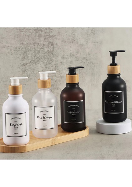 Pembe Tarzı ml Sabunluk Banyo Için Büyük Kapasiteli Şampuan Duş Jeli Şişeleri Doldurulabilir Losyon Sıvı Saklama Kabı (Yurt Dışından) fırsatları